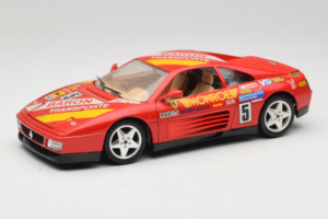 Ferrari 348 TB #5 Monroe Rot 1989 Bburago 1:18 3039-M1 Metall