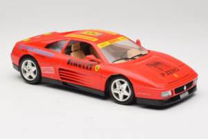 Ferrari 348tb Pirelli Rot Bburago 1:18 3039-P2 Metall — Bild 6 von 8
