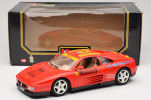 Ferrari 348tb Pirelli Rot Bburago 1:18 3039-P2 Metall — Bild 8 von 8