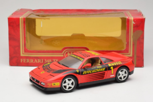 Ferrari 348 ts Evoluzione #1 Rot Mira 1:18 6112 Metall — Bild 8 von 8