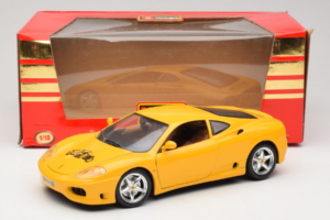 Ferrari 360 Modena 25 Jahre FMC Gelb Bburago 1:18 3358-Y1 Metall — Bild 8 von 8