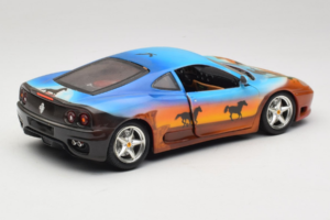 Ferrari 360 Modena Bracio Gotz Running Horses Livery Bburago 1:18 3358-B1 Metall — Bild 3 von 8