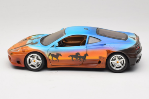 Ferrari 360 Modena Bracio Gotz Running Horses Livery Bburago 1:18 3358-B1 Metall — Bild 4 von 8