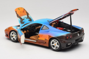 Ferrari 360 Modena Bracio Gotz Running Horses Livery Bburago 1:18 3358-B1 Metall — Bild 5 von 8