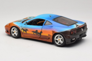 Ferrari 360 Modena Bracio Gotz Running Horses Livery Bburago 1:18 3358-B1 Metall — Bild 7 von 8