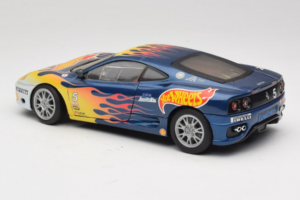 Ferrari 360 Modena Challenge #5 Hot Wheels Purple Fire Livery 1999 Bburago 1:18 29619 Metall — Bild 7 von 8