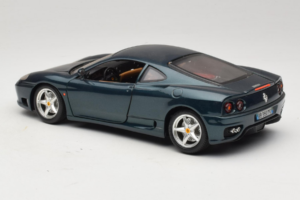 Ferrari 360 Modena Dunkelgrün Metallic Bburago 1:18 3358-G2 Metall — Bild 6 von 7