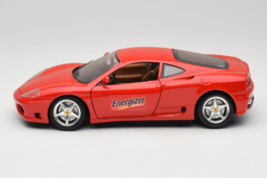 Ferrari 360 Modena Energizer Rot Bburago 1:18 3358-P3 Metall — Bild 4 von 8