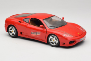 Ferrari 360 Modena Energizer Rot Bburago 1:18 3358-P3 Metall — Bild 6 von 8