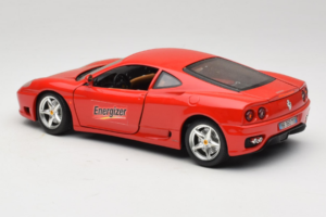 Ferrari 360 Modena Energizer Rot Bburago 1:18 3358-P3 Metall — Bild 7 von 8