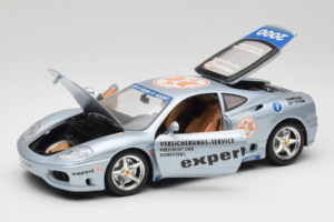 Ferrari 360 Modena Expert #1 Silber Bburago 1:18 3348-S1 Metall — Bild 2 von 8