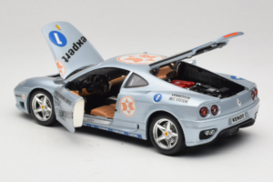 Ferrari 360 Modena Expert #1 Silber Bburago 1:18 3348-S1 Metall — Bild 5 von 8