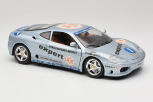 Ferrari 360 Modena Expert #1 Silber Bburago 1:18 3348-S1 Metall — Bild 6 von 8