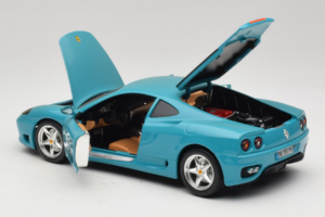 Ferrari 360 Modena Migros Limitierte Auflage 333 Stück Blau Bburago 1:18 3358-G1 Metall — Bild 5 von 8