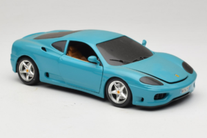 Ferrari 360 Modena Migros Limitierte Auflage 333 Stück Blau Bburago 1:18 3358-G1 Metall — Bild 6 von 8
