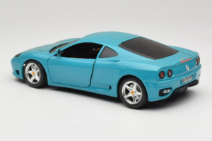 Ferrari 360 Modena Migros Limitierte Auflage 333 Stück Blau Bburago 1:18 3358-G1 Metall — Bild 7 von 8