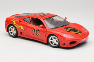 Ferrari 360 Modena #10 5 Jahre IG Bburago Rot Bburago 1:18 3358-P2 Metall — Bild 6 von 8