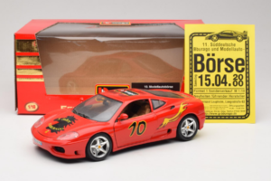 Ferrari 360 Modena #10 5 Jahre IG Bburago Rot Bburago 1:18 3358-P2 Metall — Bild 8 von 8