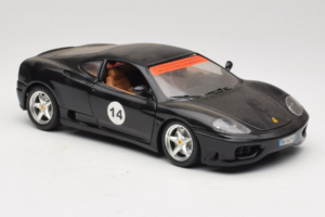 Ferrari 360 Modena #14 Schwarz Limitierte Auflage Bburago 1:18 3368-B1 Metall — Bild 6 von 8