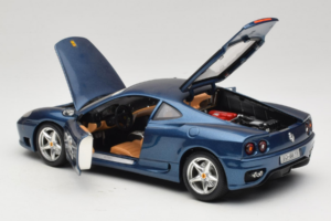 Ferrari 360 Modena #15 Limitierte Auflage Blau Metallic Bburago 1:18 3358-F1 Metall — Bild 5 von 8