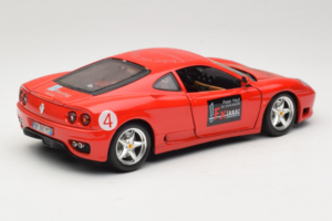 Ferrari 360 Modena Bevro International #4 Limitierte Auflage 111 Stück Rot Bburago 1:18 3358-P1 Metall — Bild 3 von 8