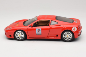 Ferrari 360 Modena Bevro International #4 Limitierte Auflage 111 Stück Rot Bburago 1:18 3358-P1 Metall — Bild 4 von 8