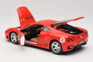 Ferrari 360 Modena Bevro International #4 Limitierte Auflage 111 Stück Rot Bburago 1:18 3358-P1 Metall — Bild 5 von 8