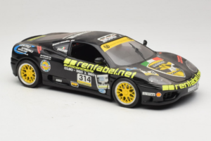 Ferrari 360 Modena Rentabel #314 Gagliardi Schwarz Bburago 1:18 3378-B1 Metall — Bild 6 von 8