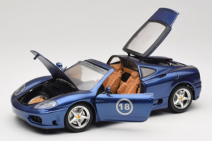 Ferrari 360 Modena Targa Limitierte Auflage 333 Stück Lila Metallic Bburago 1:18 3348-F1 Metall — Bild 2 von 8
