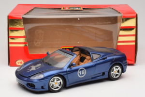 Ferrari 360 Modena Targa Limitierte Auflage 333 Stück Lila Metallic Bburago 1:18 3348-F1 Metall — Bild 8 von 8