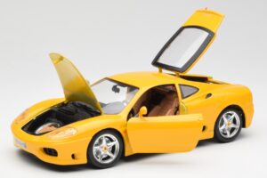 Ferrari 360 Modena Gelb Bburago 1:18 3368 Metall — Bild 2 von 8