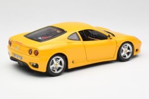 Ferrari 360 Modena Gelb Bburago 1:18 3368 Metall — Bild 3 von 8