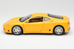 Ferrari 360 Modena Gelb Bburago 1:18 3368 Metall — Bild 4 von 8