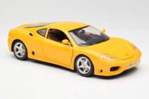 Ferrari 360 Modena Gelb Bburago 1:18 3368 Metall — Bild 6 von 8