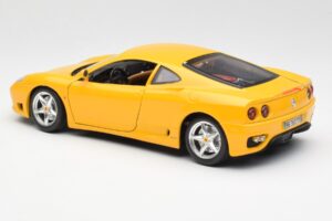 Ferrari 360 Modena Gelb Bburago 1:18 3368 Metall — Bild 7 von 8