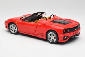 Ferrari 360 Spider Rot Hot Wheels 1:18 57310 Metall — Bild 7 von 8