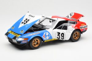 Ferrari 365 GTB/4 #39 J-C. Andruet / Lena 24 Hours of Le Mans 1972 Kyosho 1:18 08164E Metall — Bild 2 von 8