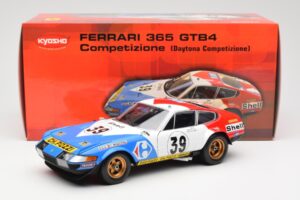 Ferrari 365 GTB/4 #39 J-C. Andruet / Lena 24 Hours of Le Mans 1972 Kyosho 1:18 08164E Metall — Bild 8 von 8