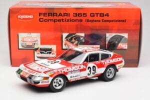 Ferrari 365 GTB4 Competizione #39 1973 Kyosho 1:18 08164F Metall — Bild 8 von 8