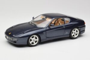 Ferrari 456 GT Blau Bburago 1:18 3036 Metall