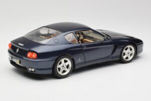 Ferrari 456 GT Blau Bburago 1:18 3036 Metall — Bild 5 von 8