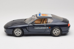 Ferrari 456 GT Carabinieri Schwarz Bburago 1:18 3036-B3 Metall — Bild 4 von 8