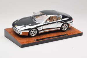 Ferrari 456 GT Chrome Silver Bburago 1:18 3746-R1 Metall — Bild 3 von 8