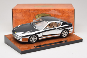 Ferrari 456 GT Chrome Silver Bburago 1:18 3746-R1 Metall — Bild 8 von 8