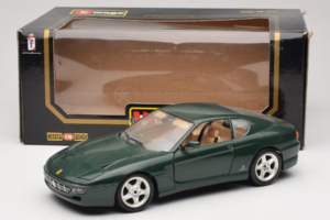 Ferrari 456 GT Dunkelgrün Bburago 1:18 3046-GR1 Metall — Bild 8 von 8