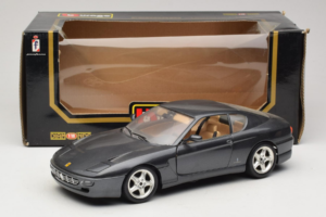 Ferrari 456 GT Grau Metallic Bburago 1:18 3036-G1 Metall — Bild 8 von 8