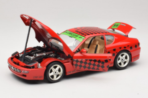 Ferrari 456 GT Interconti Car HiFi Rot Bburago 1:18 3036-D Metall — Bild 2 von 8