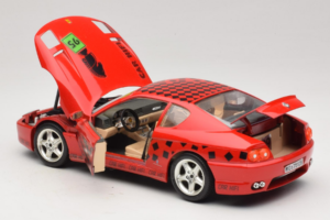 Ferrari 456 GT Interconti Car HiFi Rot Bburago 1:18 3036-D Metall — Bild 5 von 8