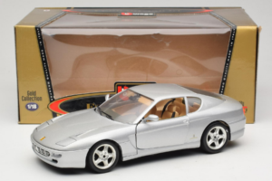 Ferrari 456 GT Silber Bburago 1:18 3336-S1 Metall — Bild 8 von 8