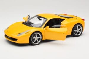 Ferrari 458 Italia Gelb Hot Wheels 1:18 P9894 Metall — Bild 2 von 8